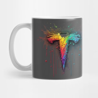 T Electric Color Splash Mug